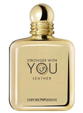 Emporio armani’s rare + discontinued Stronger With You Leather